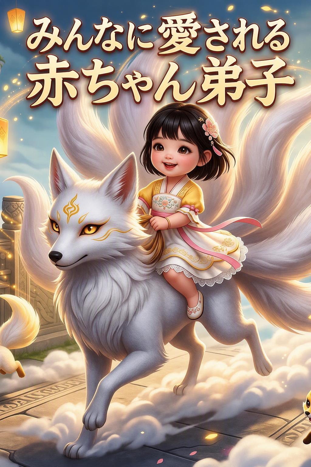 みんなに愛される赤ちゃん弟子