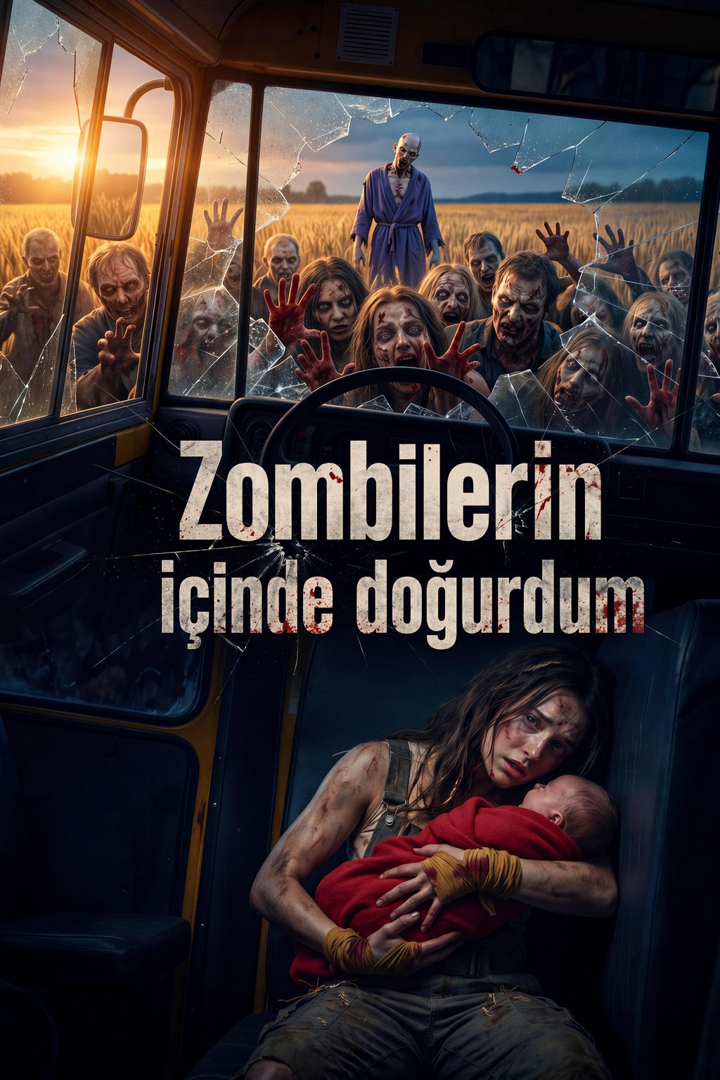 Zombilerin içinde doğurdum