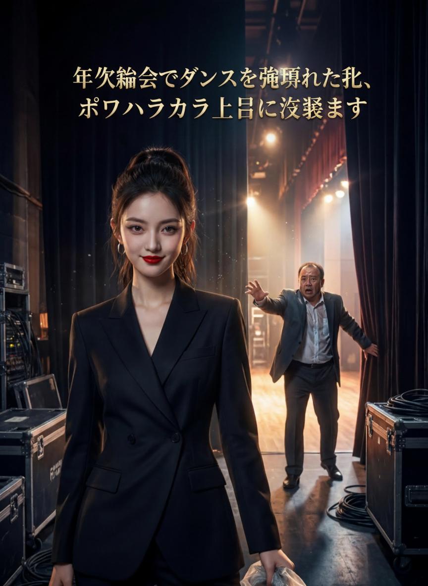 年次総会でダンスを強要された私、パワハラ上司に逆襲します