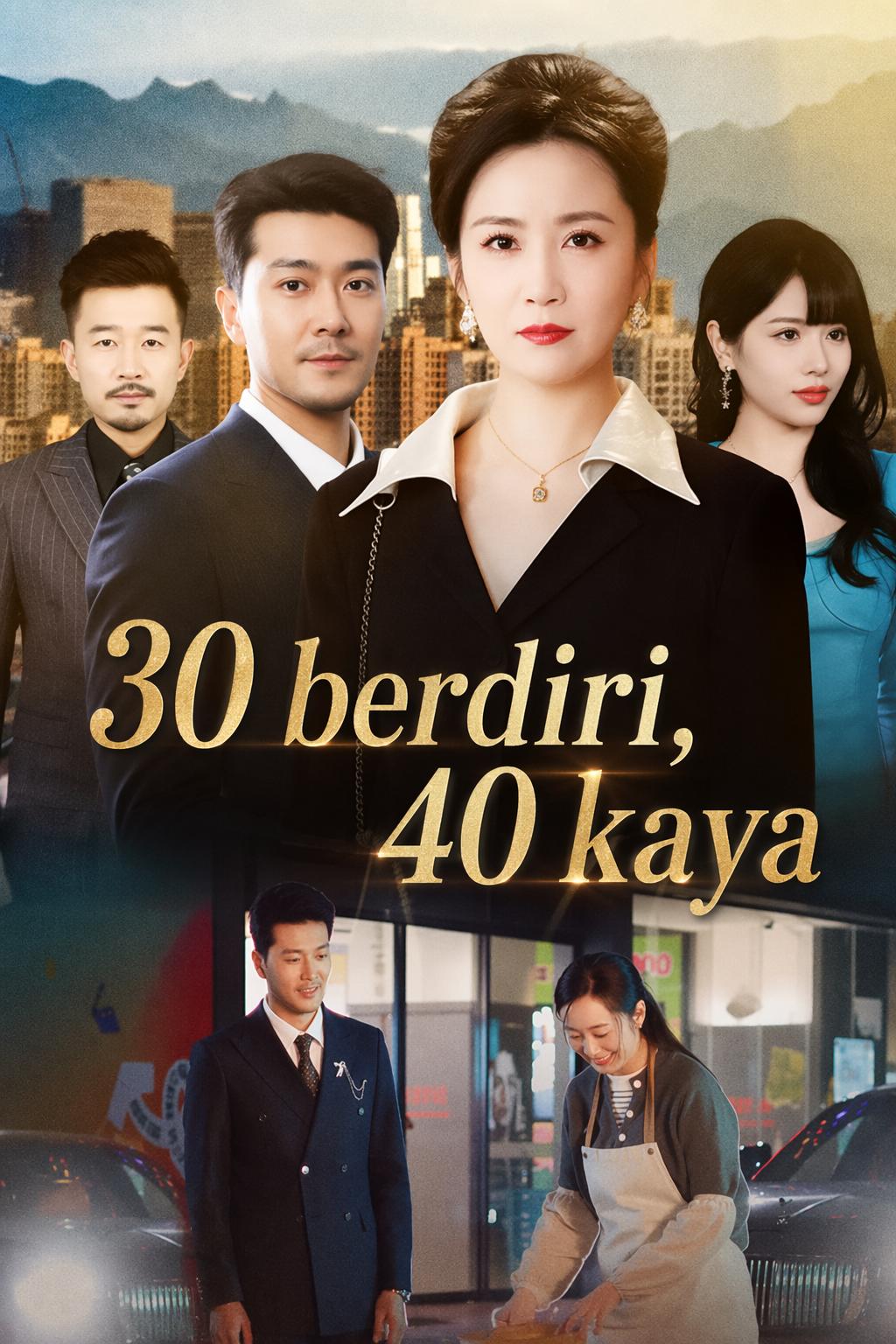 30 berdiri, 40 kaya
