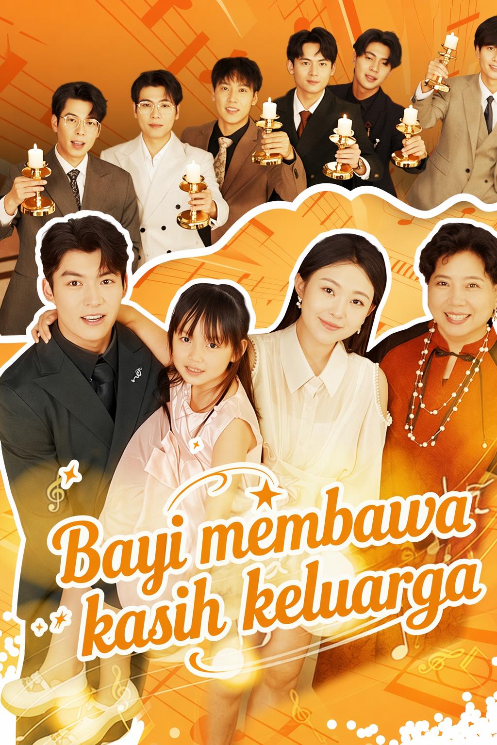 Bayi membawa kasih keluarga
