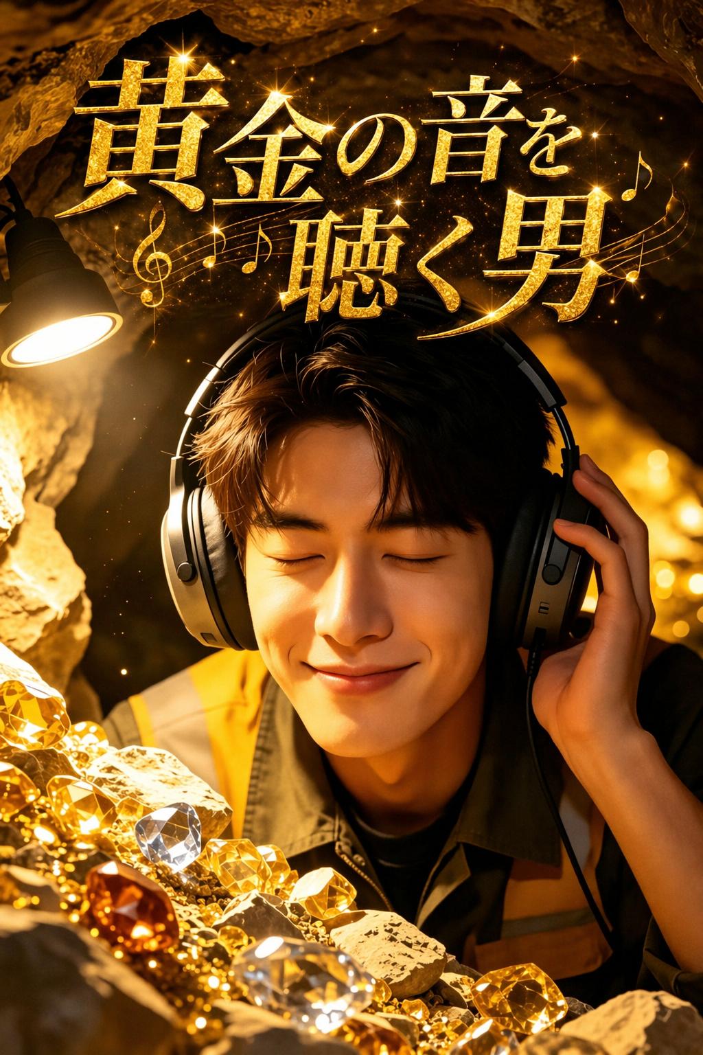 黄金の音を聴く男
