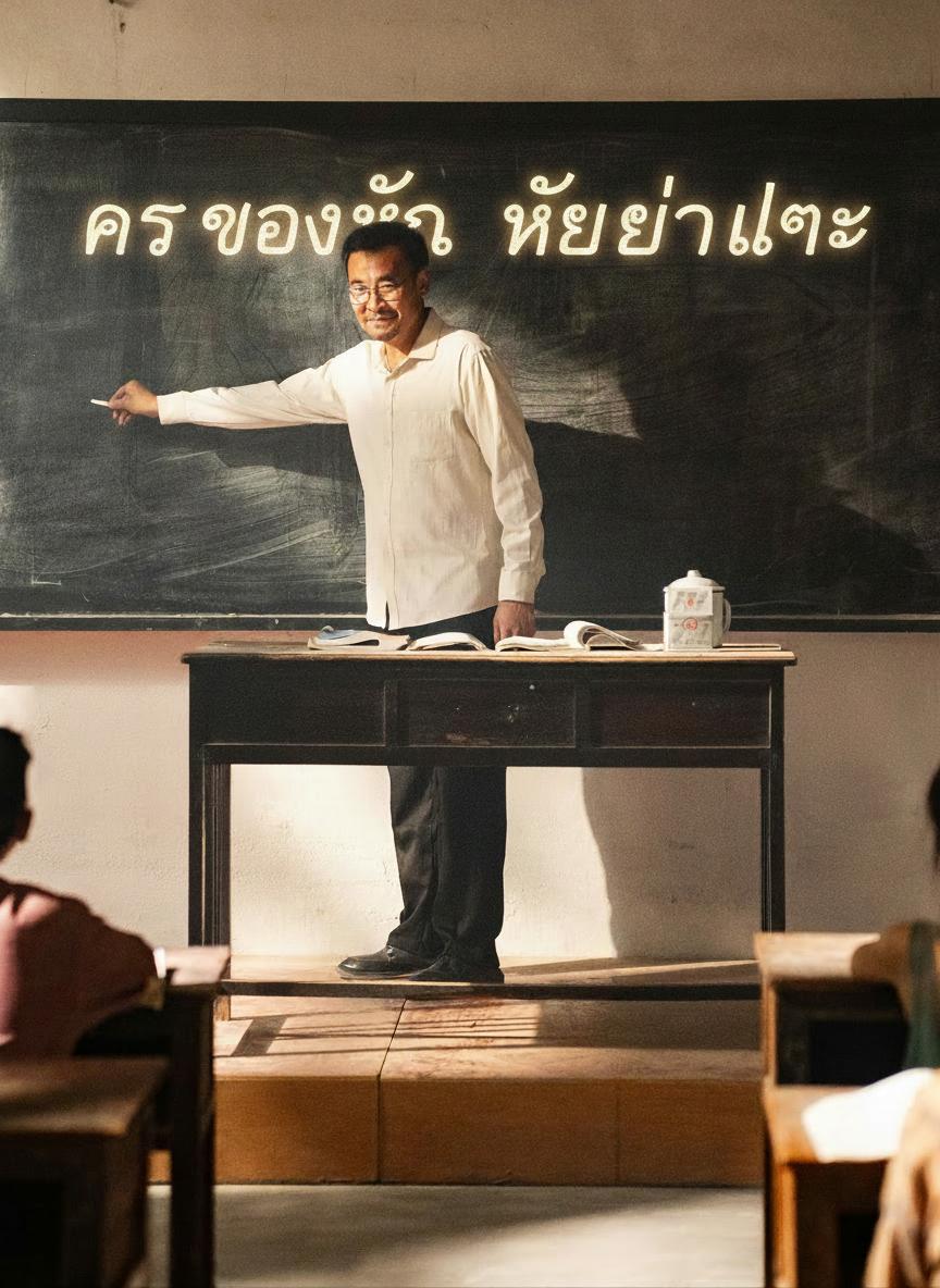 ครูของฉัน ใครอย่าแตะ