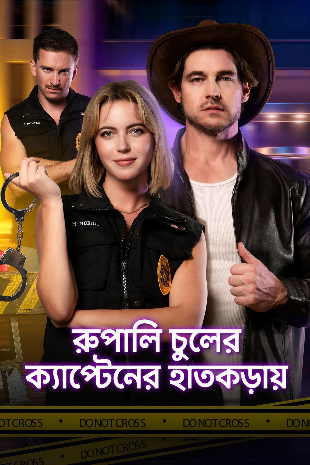 রুপালি চুলের ক্যাপ্টেনের হাতকড়ায়