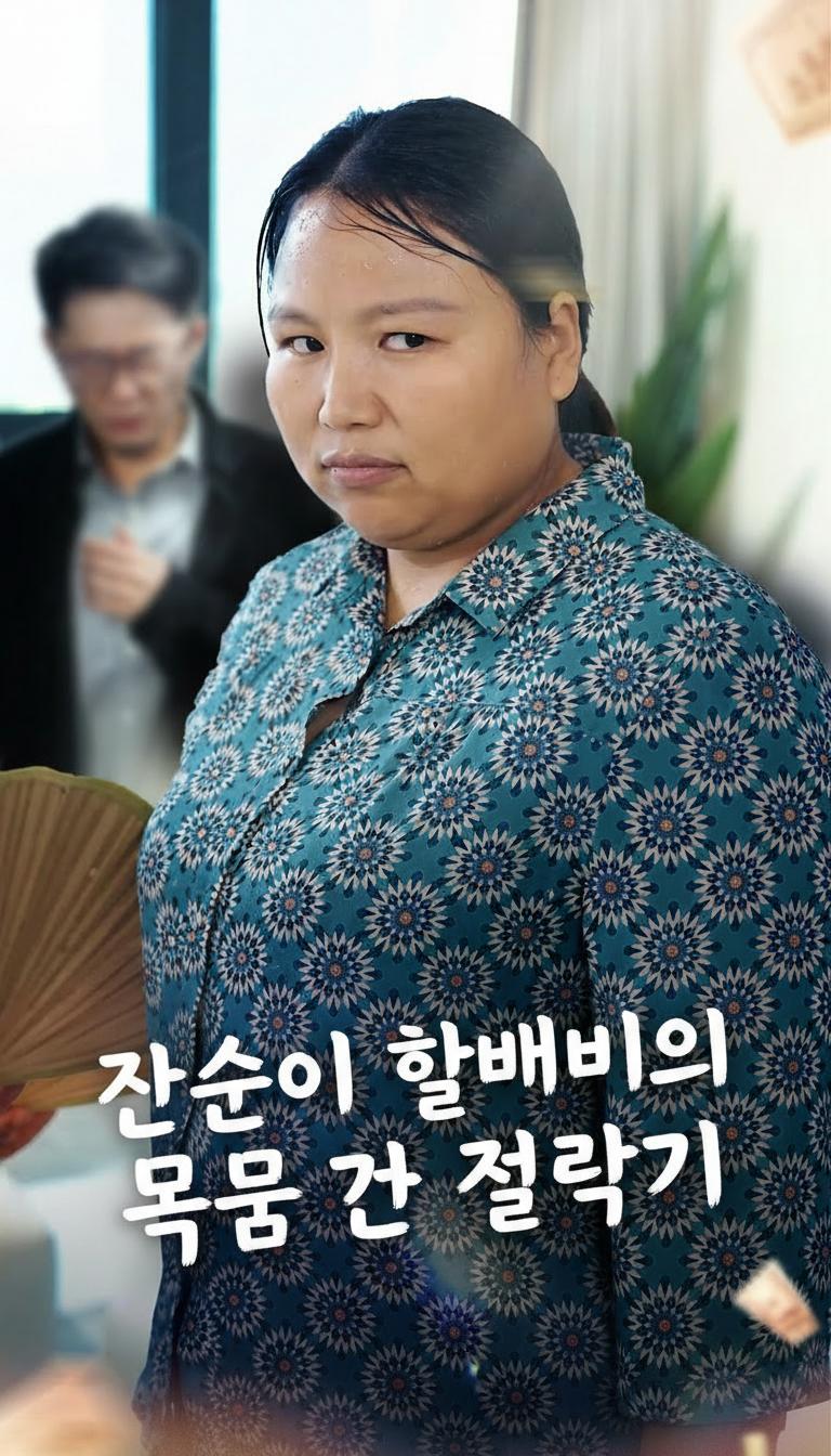 짠순이 할머니의 목숨 건 절약기