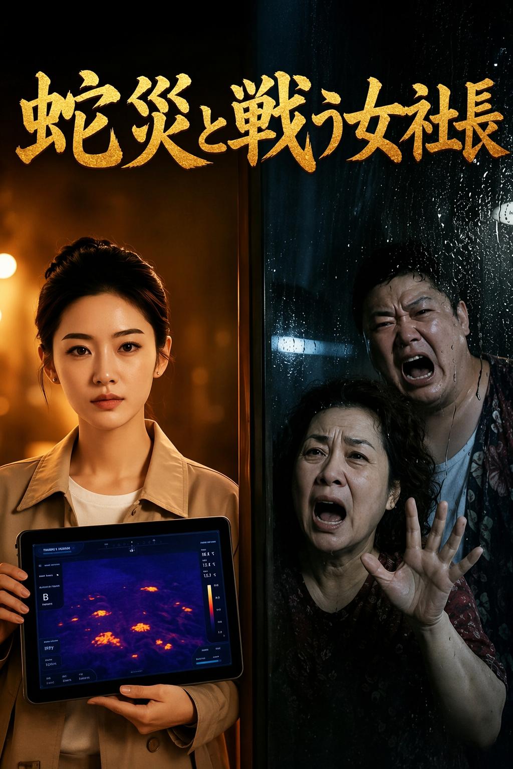 蛇災と戦う女社長
