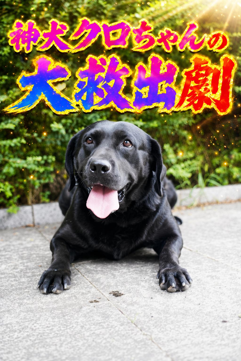 神犬クロちゃんの大救出劇