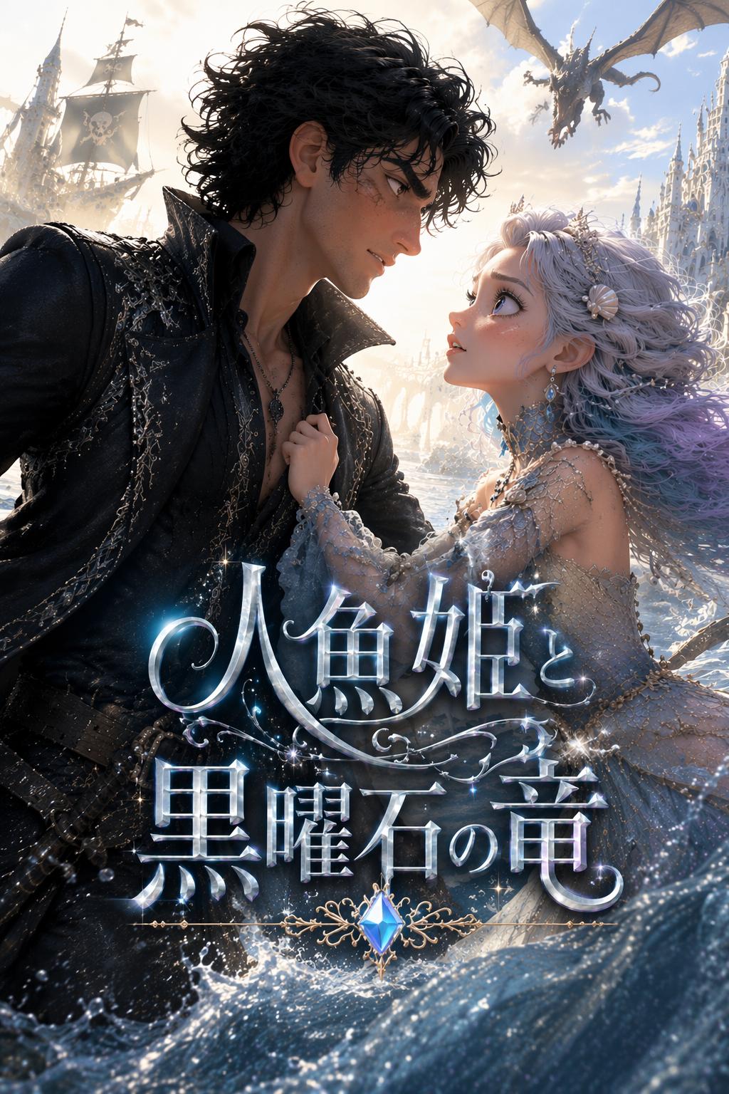 人魚姫と黒曜石の竜