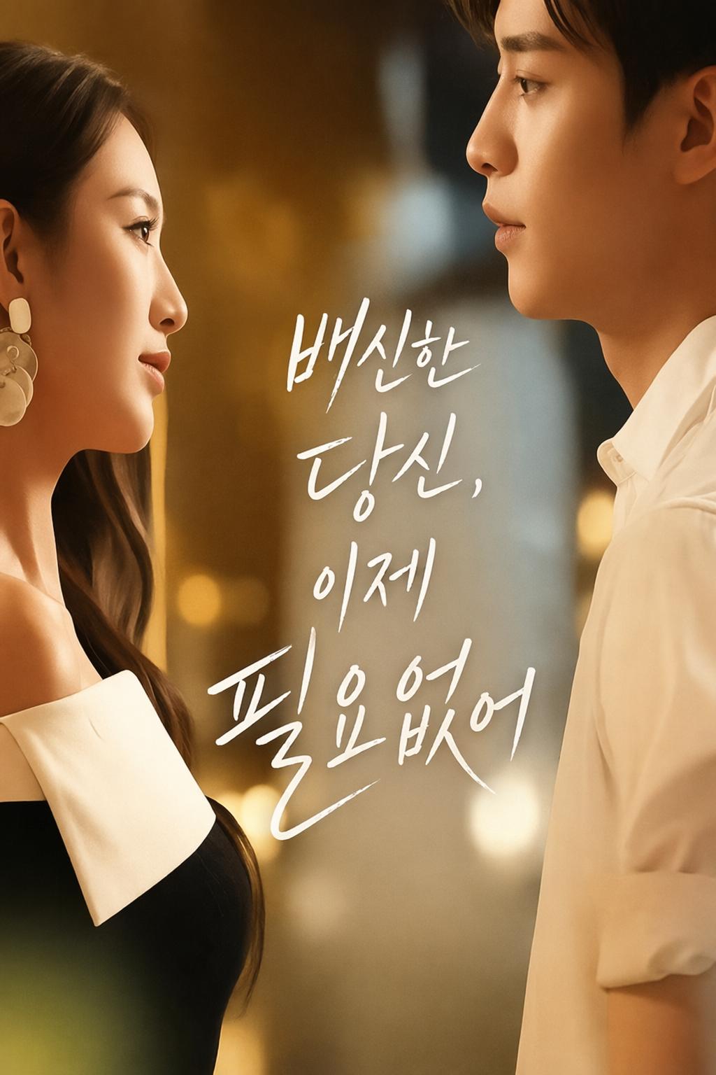 배신한 당신, 이제 필요없어