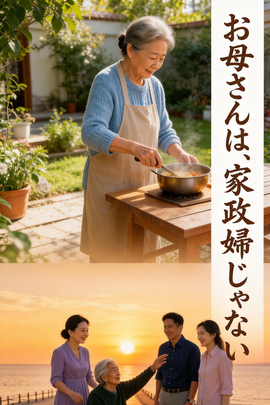 お母さんは、家政婦じゃない