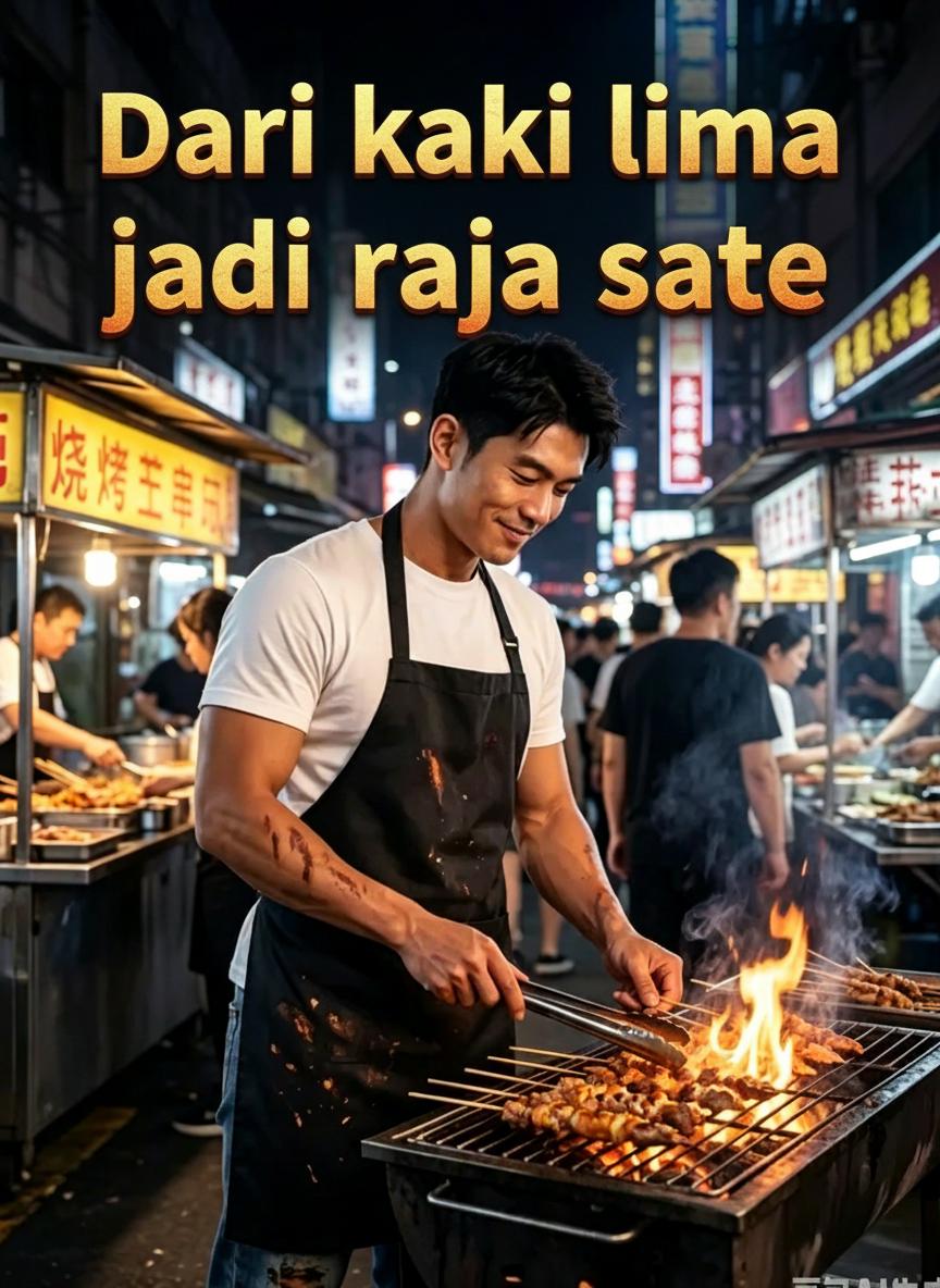 Dari kaki lima jadi raja sate