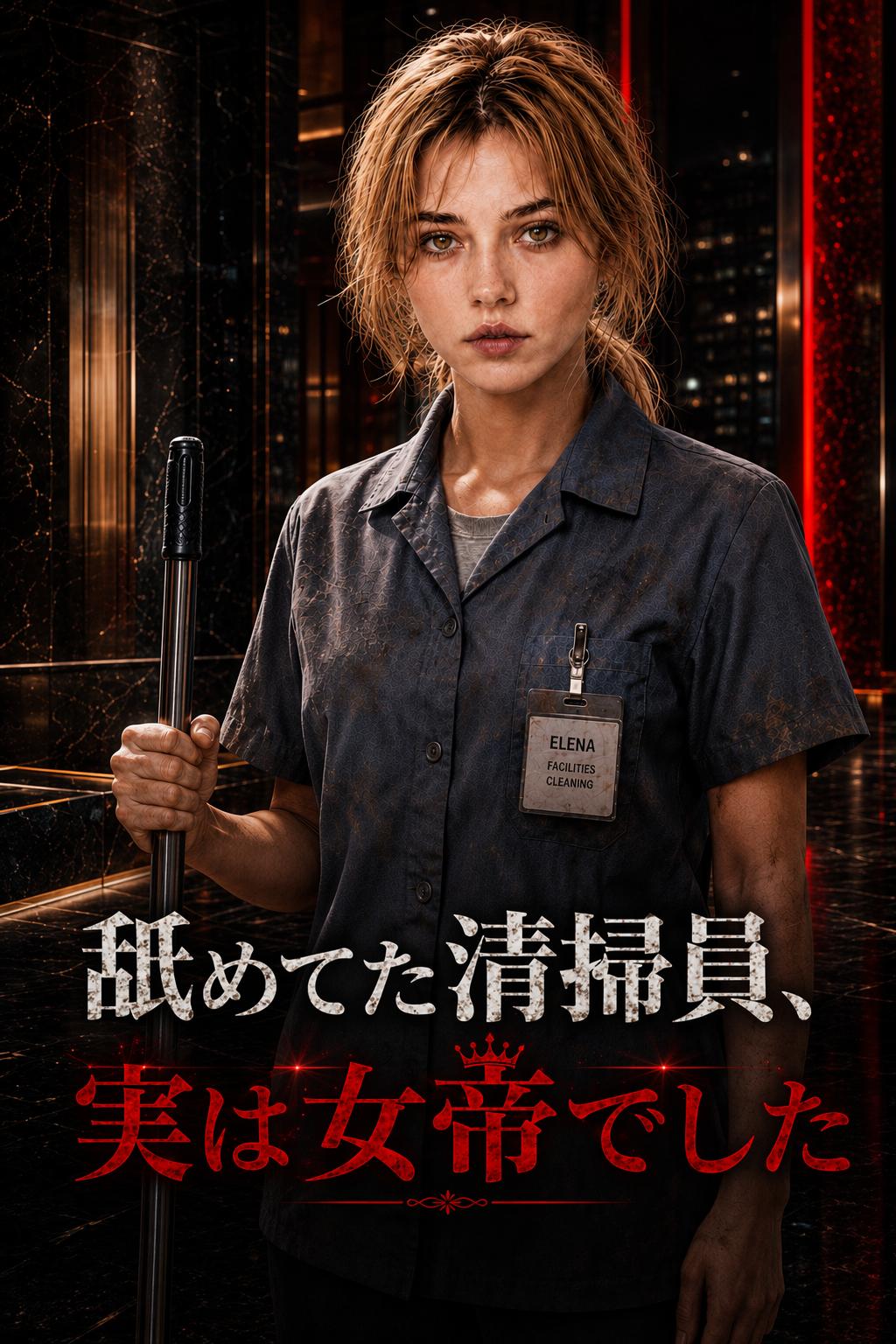 舐めてた清掃員、実は女帝でした