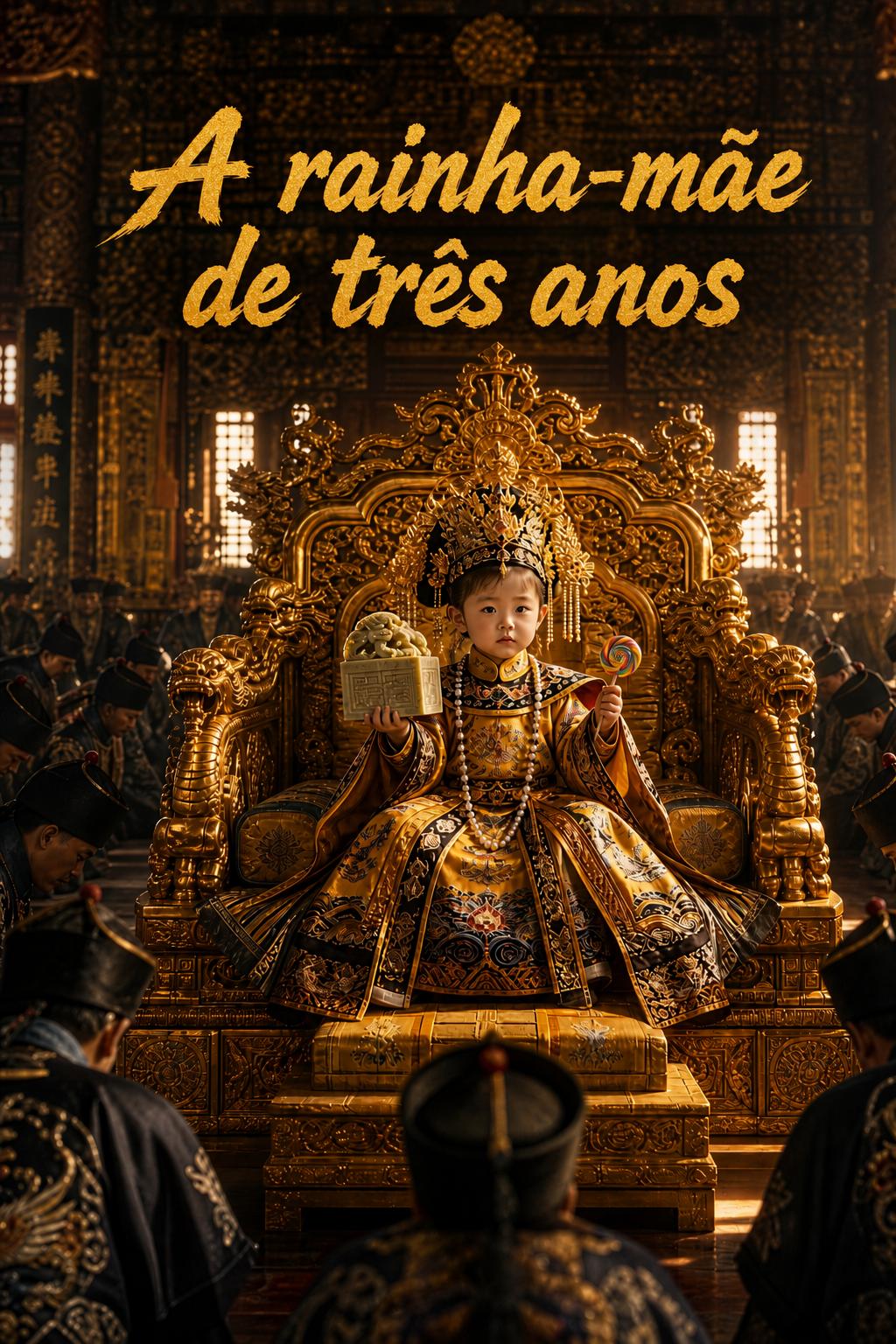 A rainha-mãe de três anos