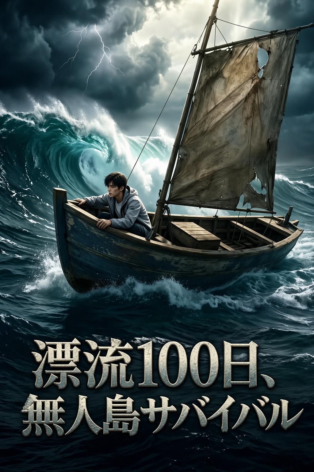 漂流100日、無人島サバイバル