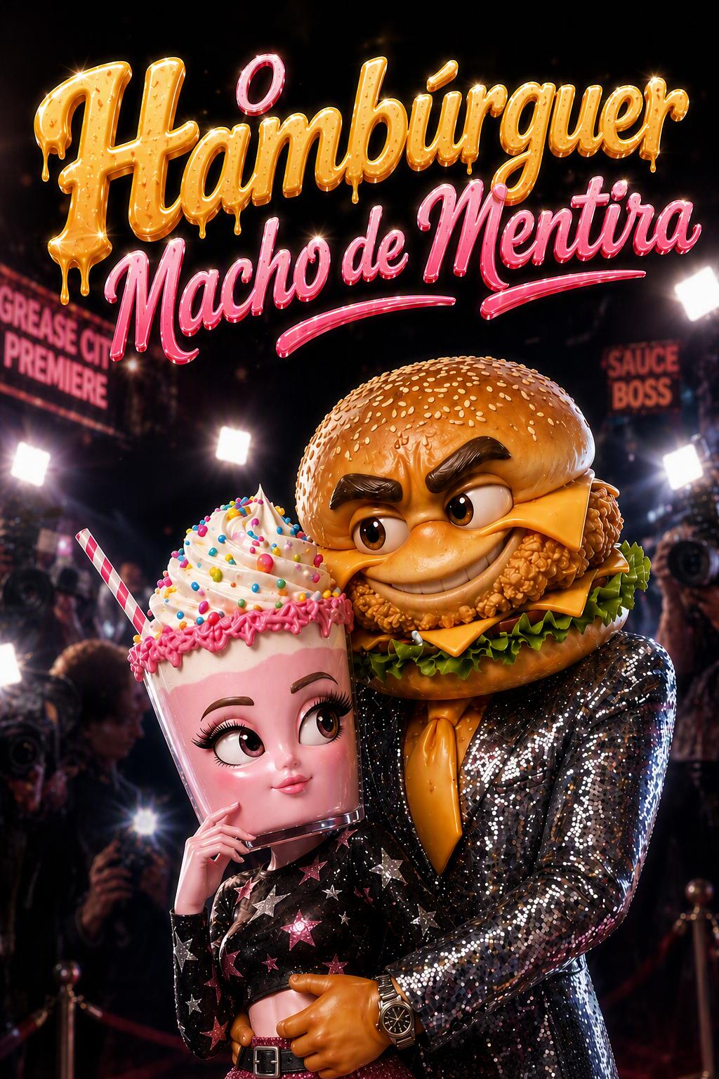 O Hambúrguer Macho de Mentira