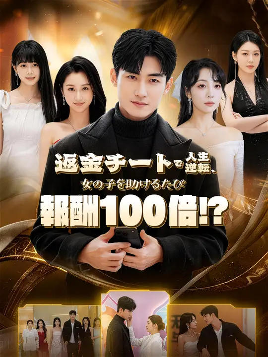 返金チートで人生逆転、女の子を助けるたび報酬100倍！？