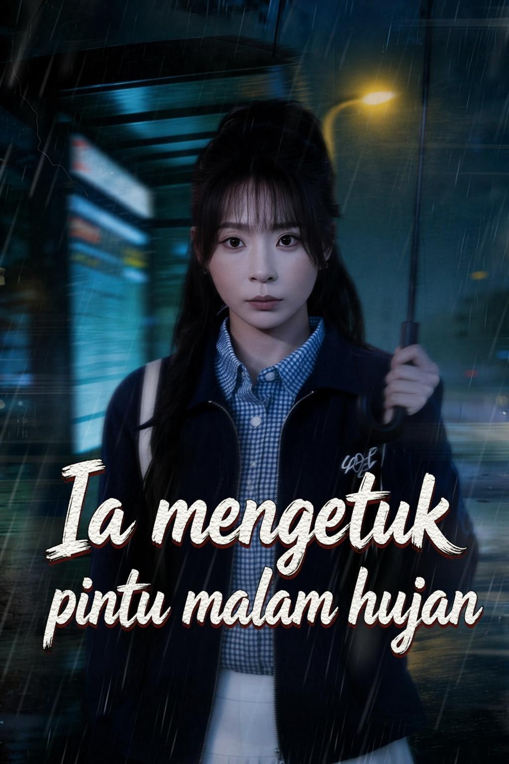 Ia mengetuk pintu malam hujan