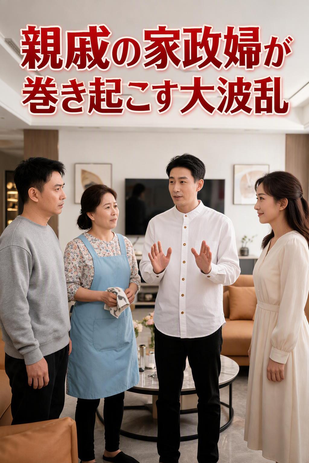 親戚の家政婦が巻き起こす大波乱