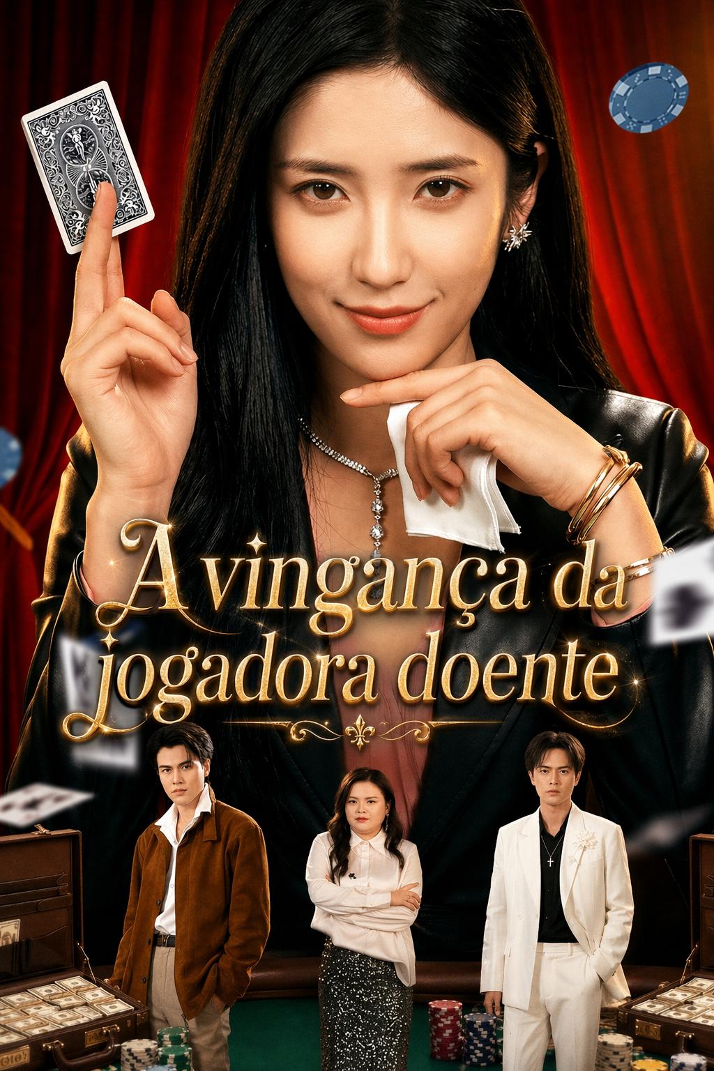 A Jovem Dama Frágil Invencível com Cartas