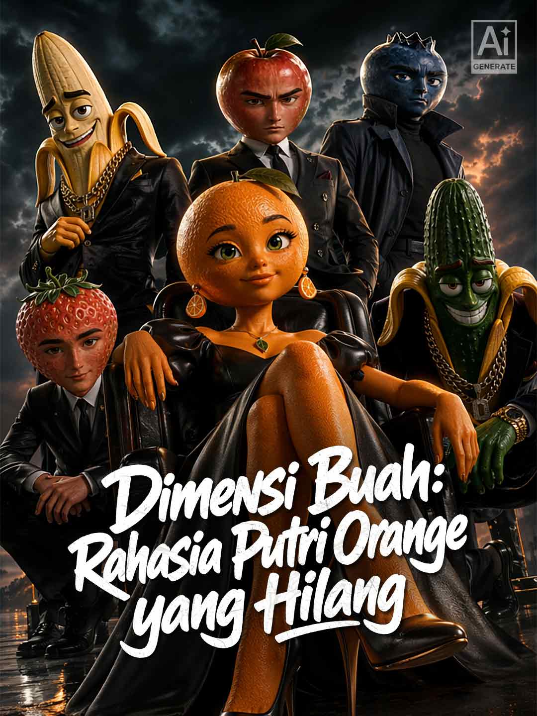 Dimensi Buah: Rahasia Putri Orange yang Hilang