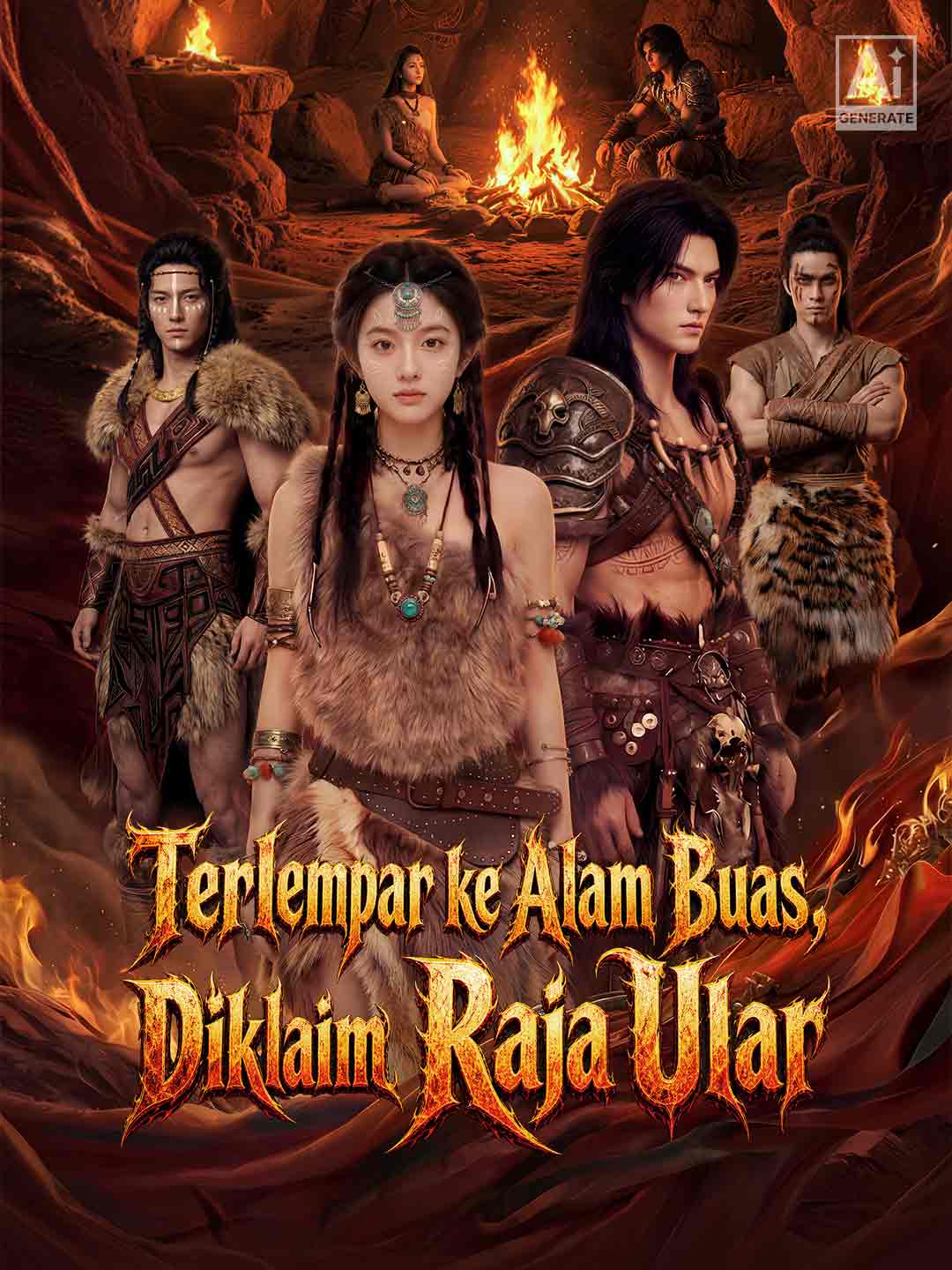 Terlempar ke Alam Buas, Diklaim Raja Ular