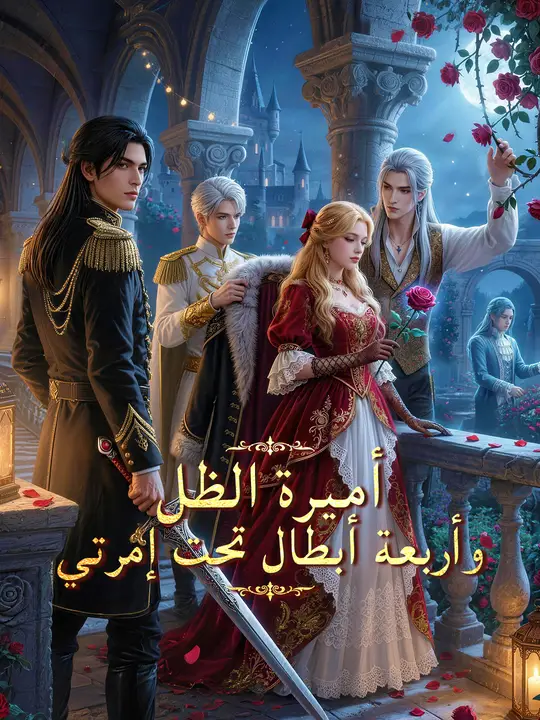 أميرة الظل وأربعة أبطال تحت إمرتي