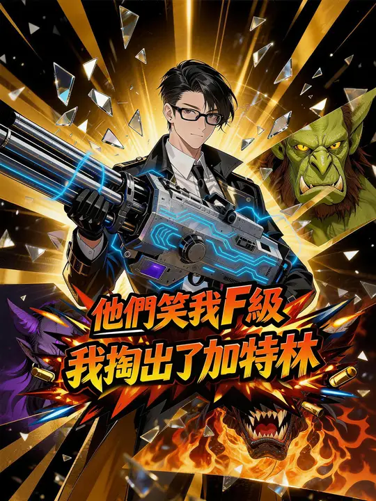 他們笑我F級，我掏出了加特林