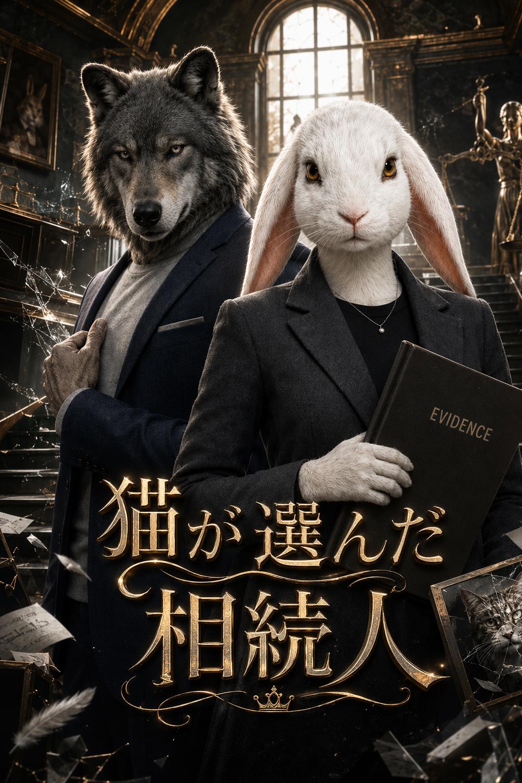 女相続人を選んだ猫