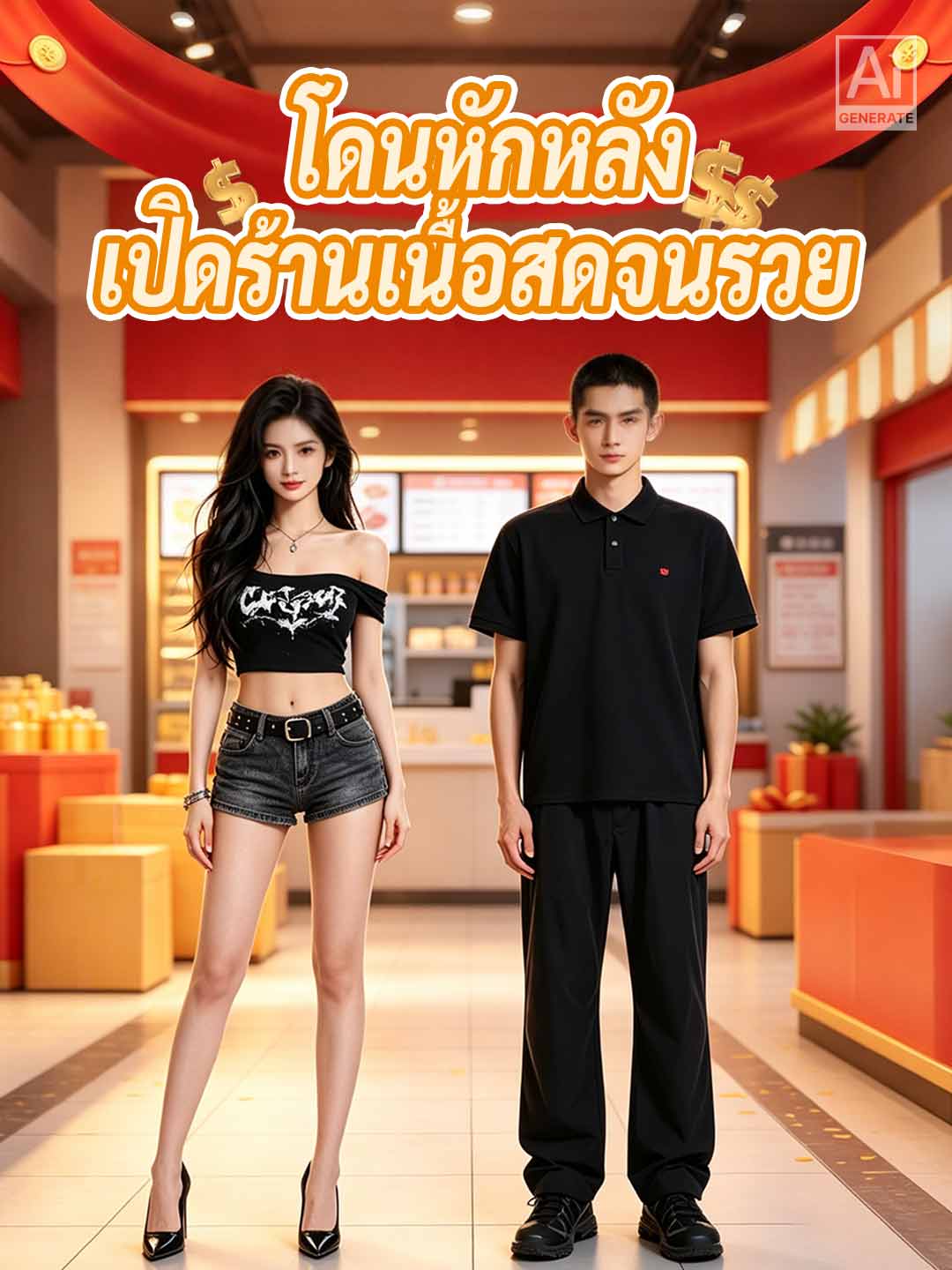 โดนญาติหักหลัง เลยเปิดร้านขายเนื้อจนรวย