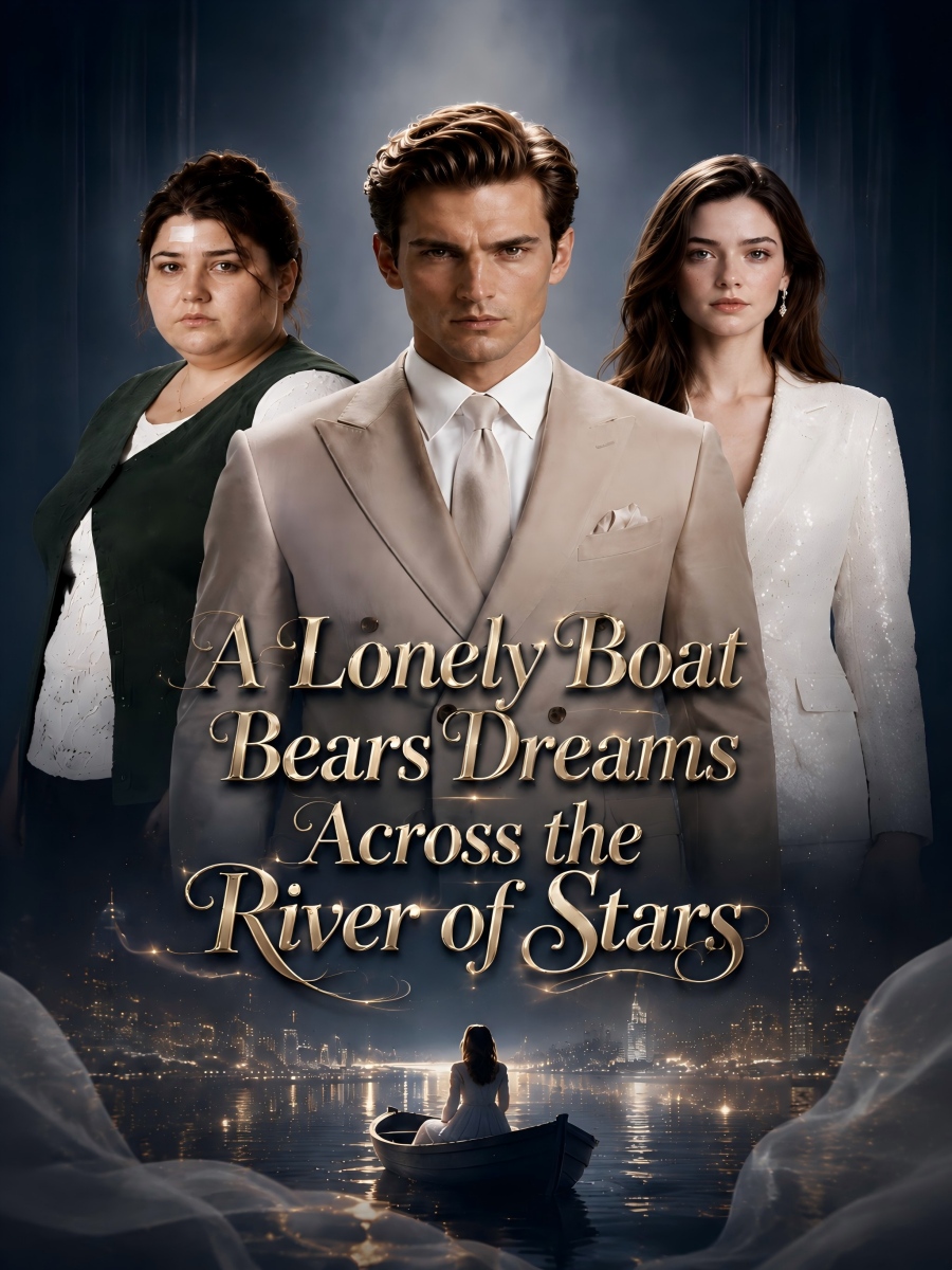 A Lonely Boat Bears Dreams Across the River of Stars