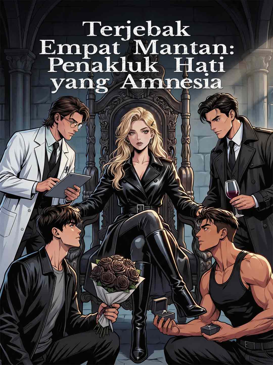 Terjebak Empat Mantan: Penakluk Hati yang Amnesia