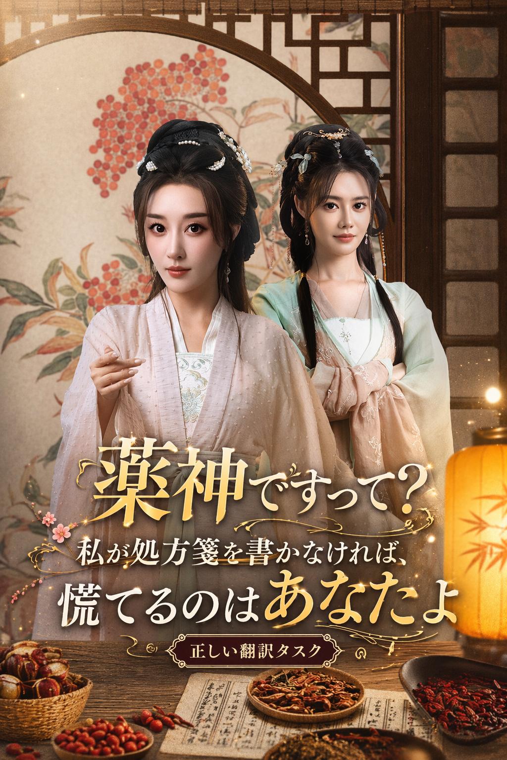 「薬神ですって？私が処方箋を書かなければ、慌てるのはあなたよ」正しい翻訳タスク