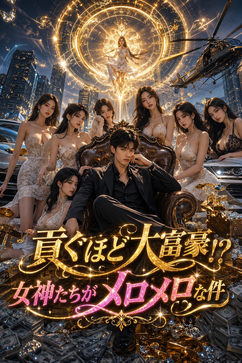 挥金如土成首富！？女神们为之倾倒