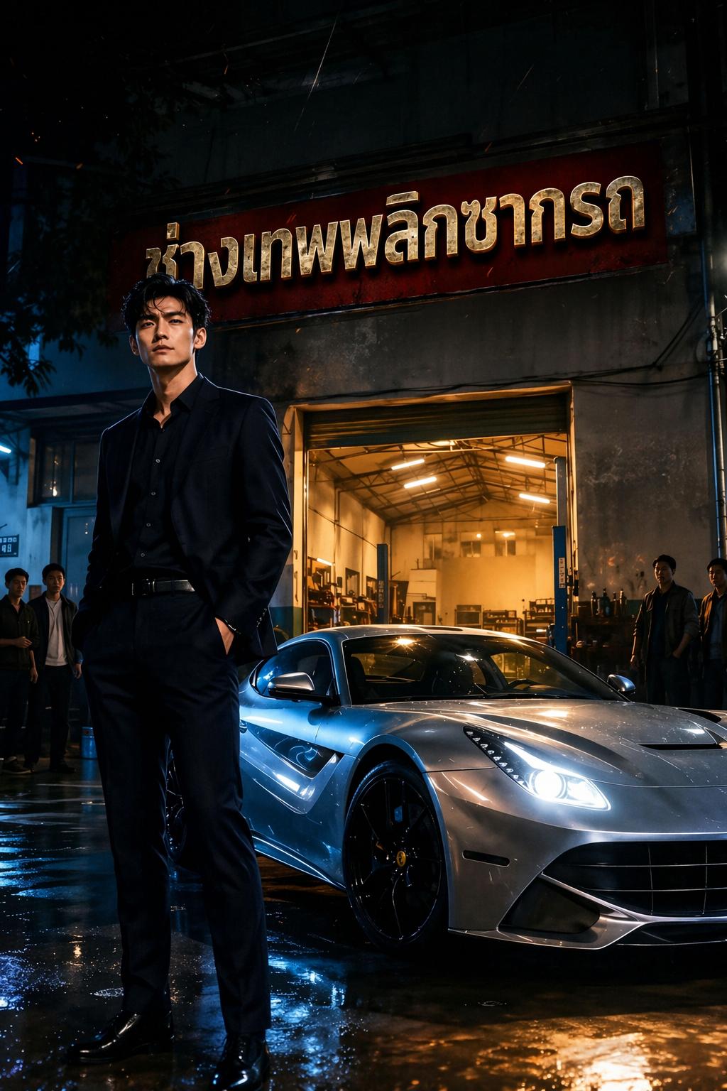 ช่างเทพพลิกซากรถ