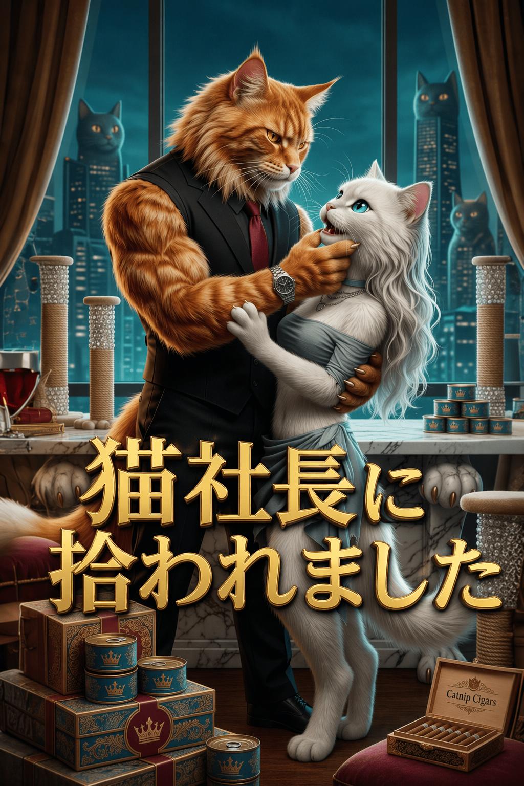 猫社長に拾われました