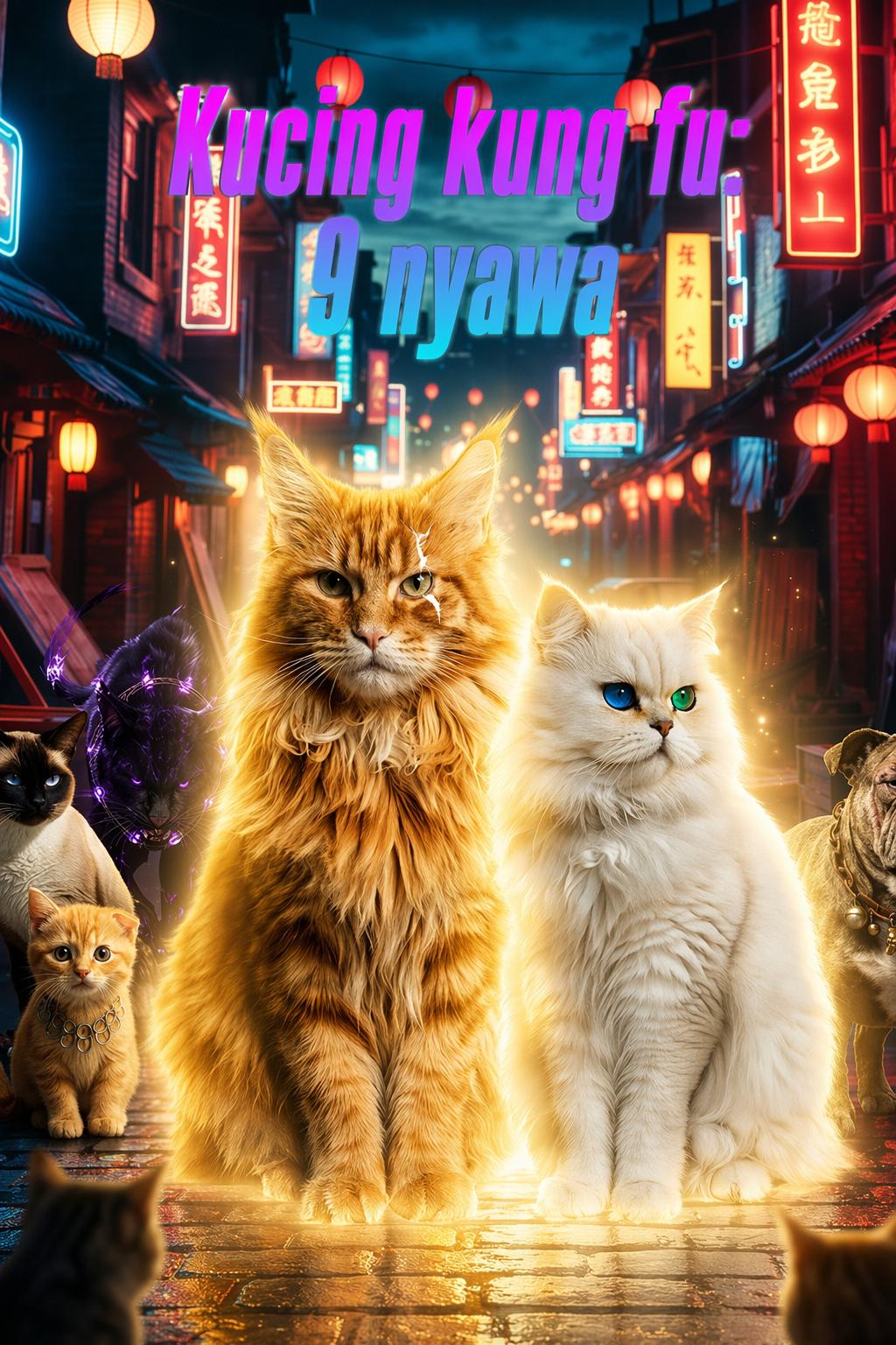 Kucing kung fu: 9 nyawa