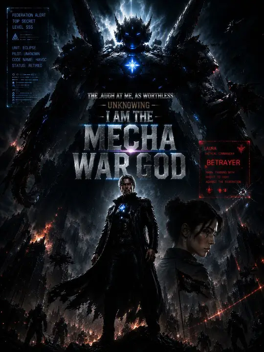 They laugh, As worthless, Unknowing I am THE MECHA GOD