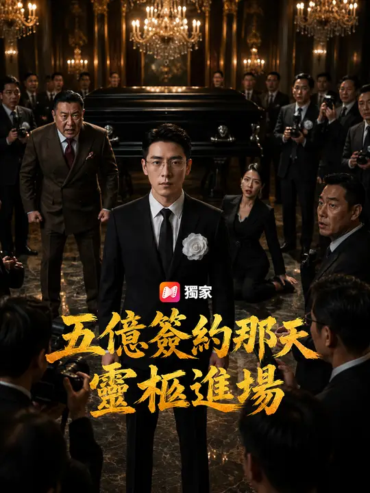 五億簽約那天，靈柩進場