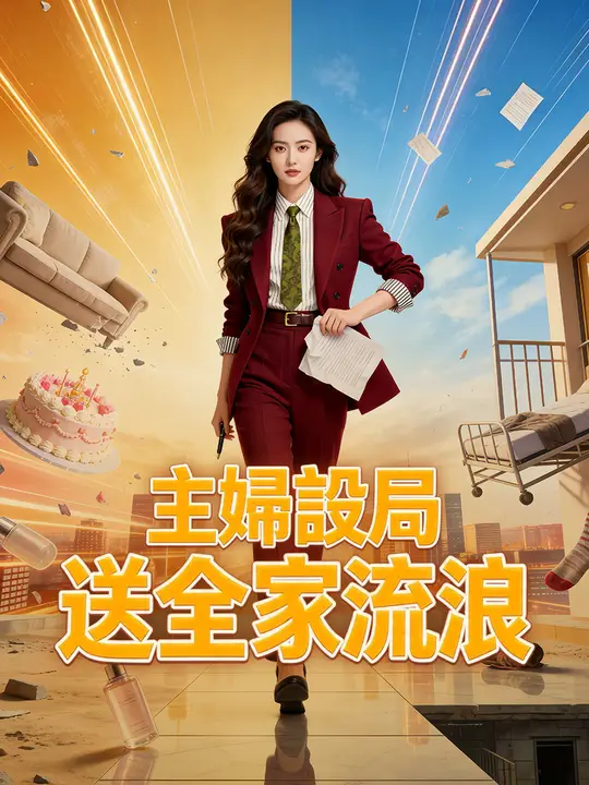 主婦設局送全家流浪