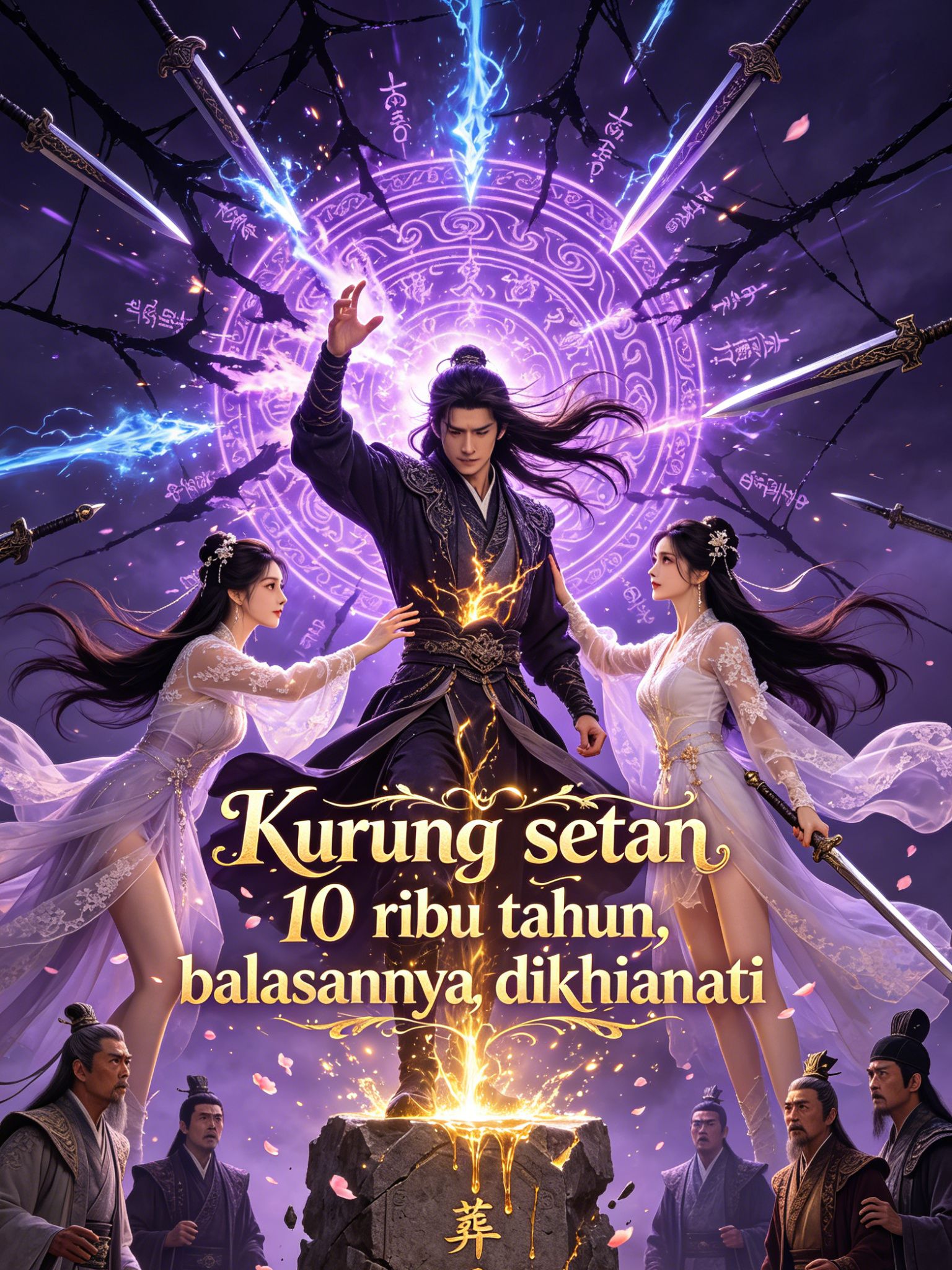 Kurung setan 10 ribu tahun, balasannya dikhianati