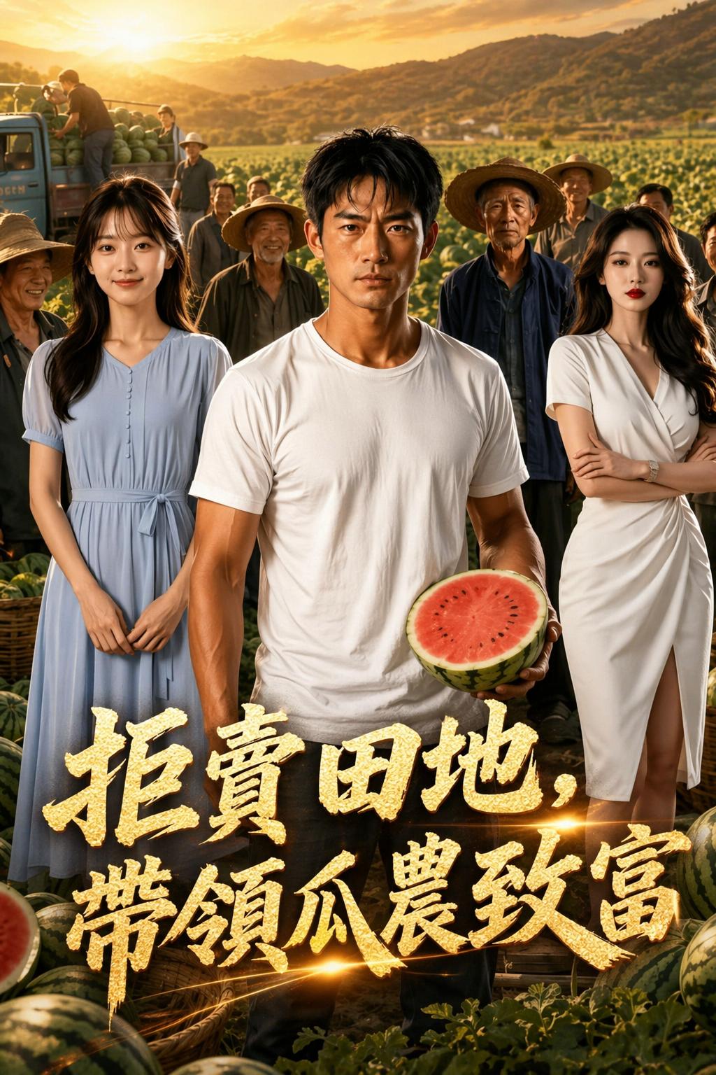 拒賣田地，帶領瓜農致富