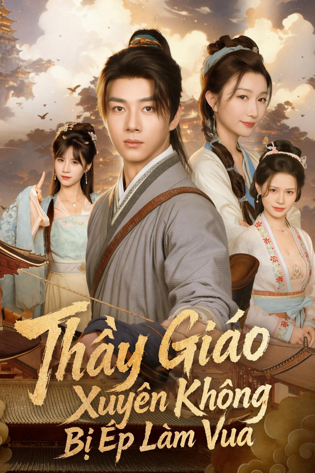 Thầy Giáo Xuyên Không Bị Ép Làm Vua