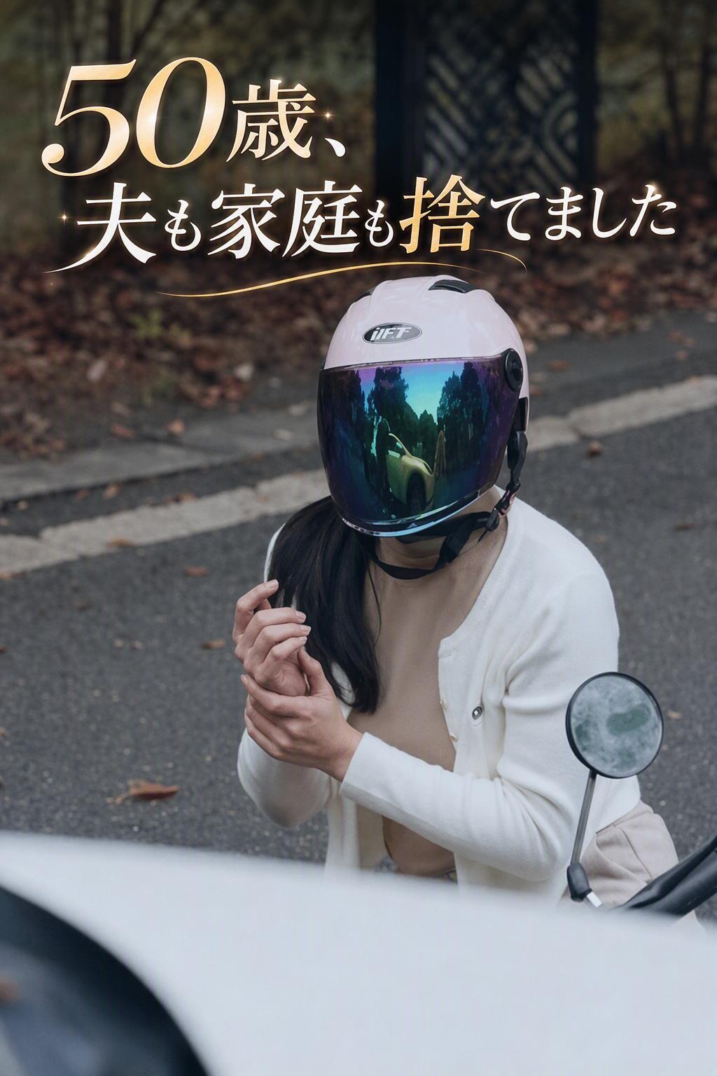 50歳、夫も家庭も捨てました