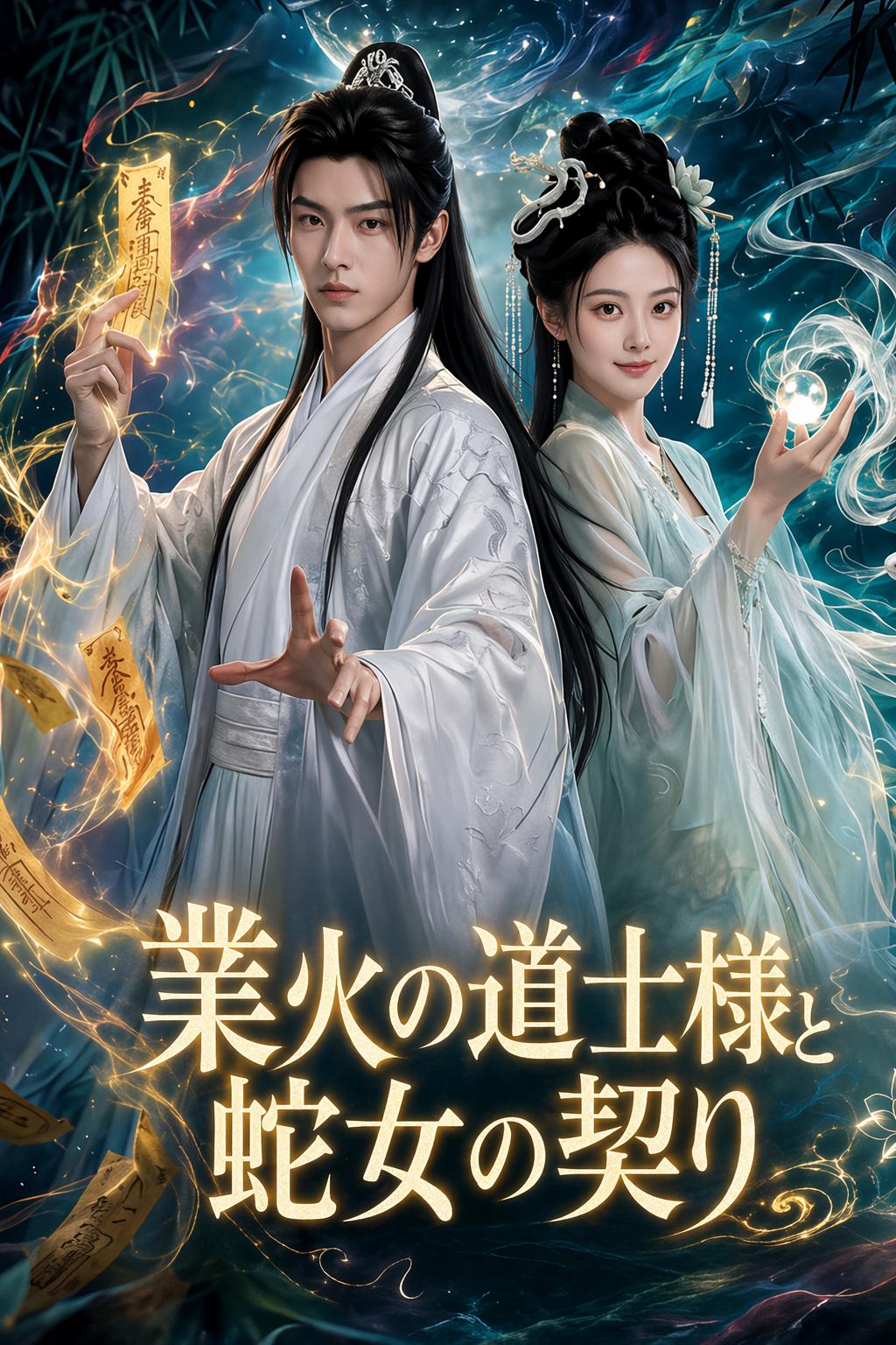 業火の道士様と蛇女の契り