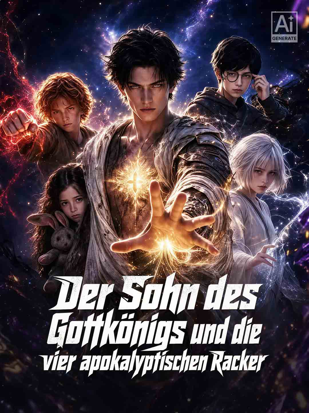 Der Sohn des Gottkönigs und die vier apokalyptischen Racker