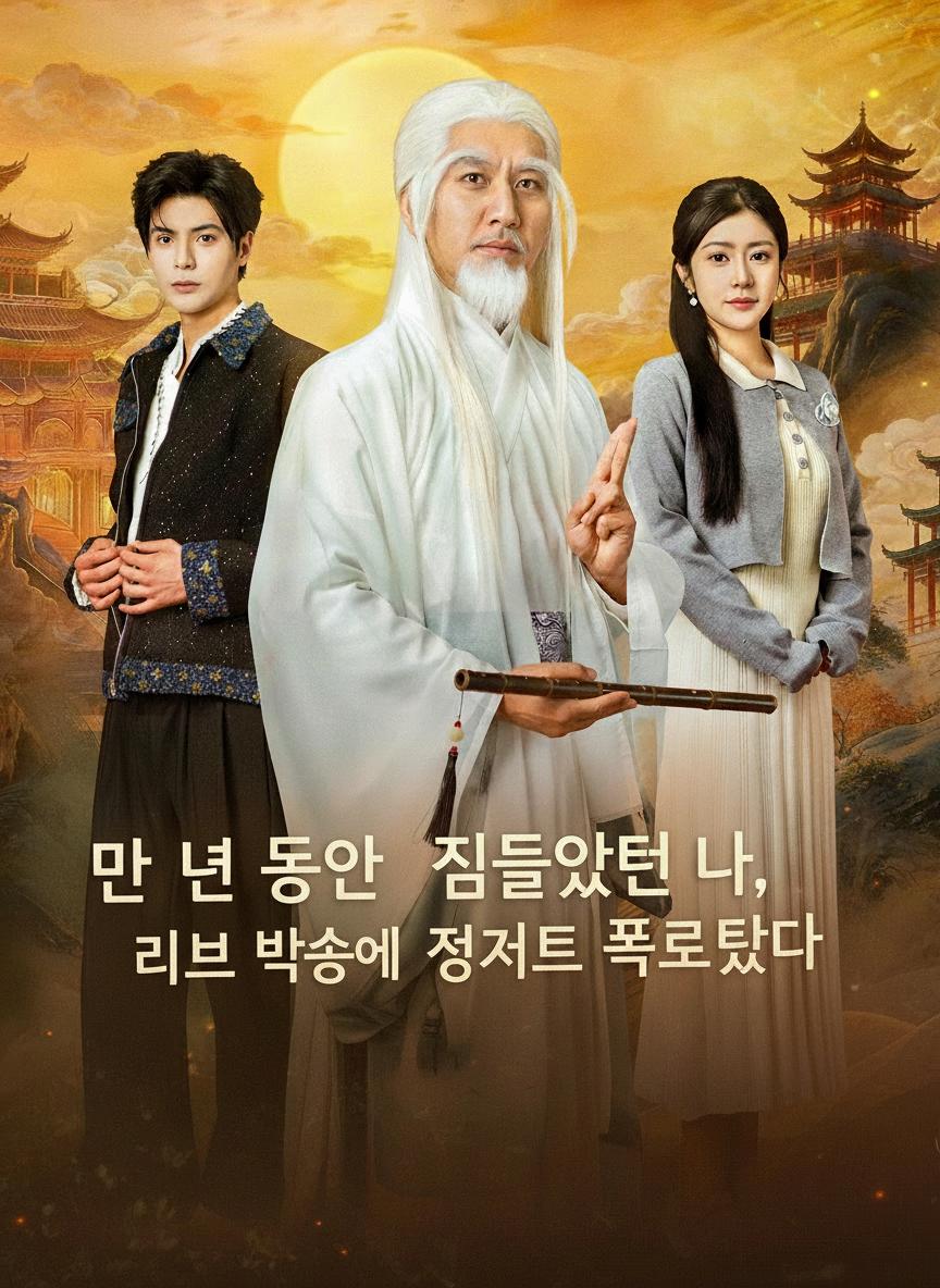 만 년 동안 잠들었던 나, 라이브 방송에 정체가 폭로됐다