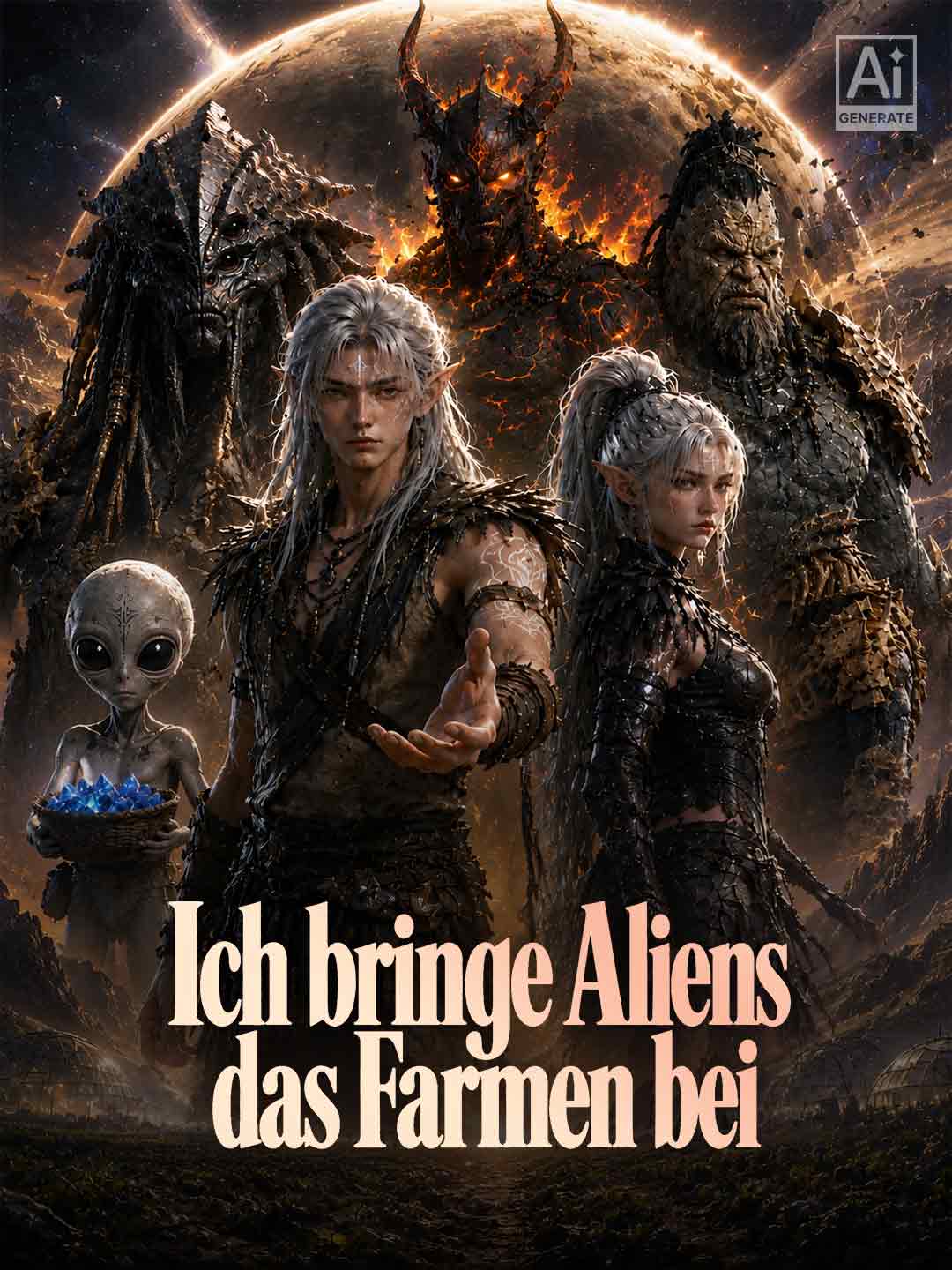 Ich bringe Aliens das Farmen bei
