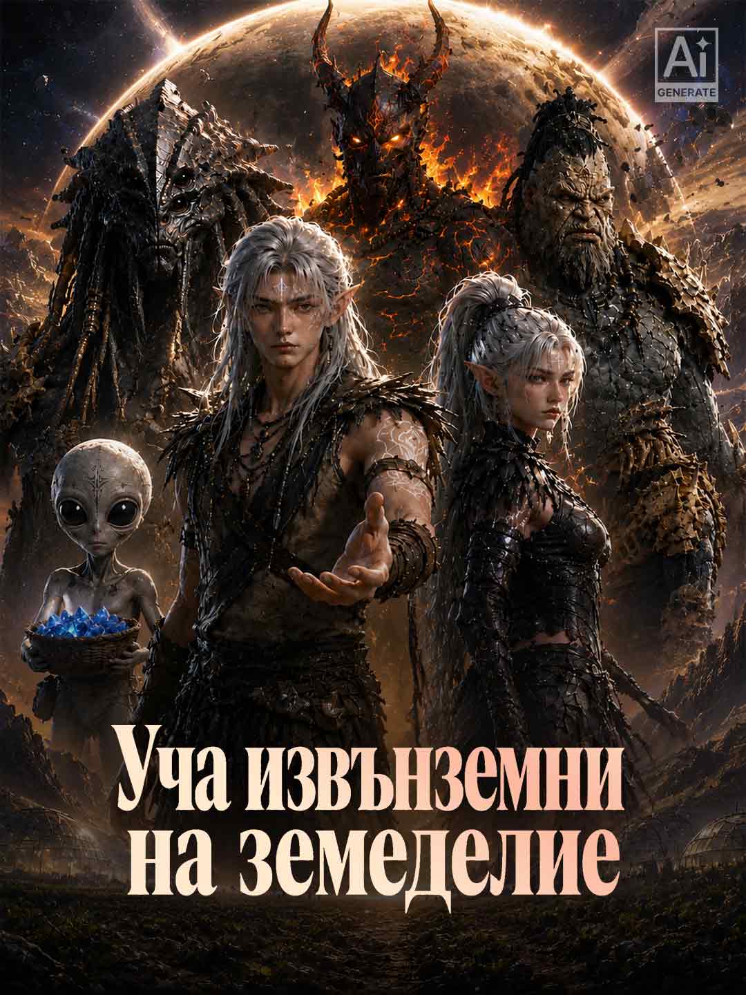 Уча извънземни на земеделие