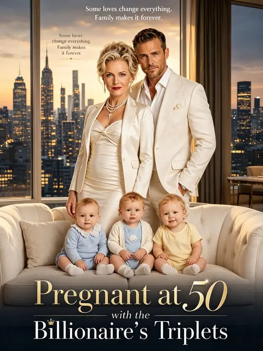 Pregnant at 50 with the Billionaire's Triplets