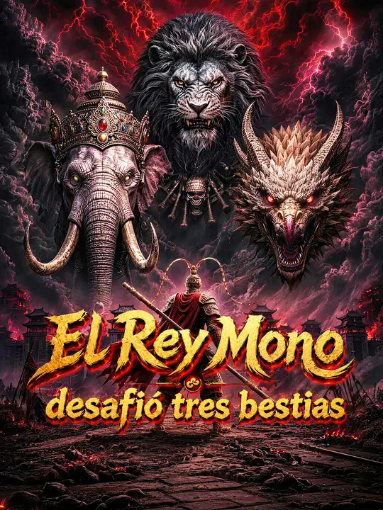 El Rey Mono desafió tres bestias